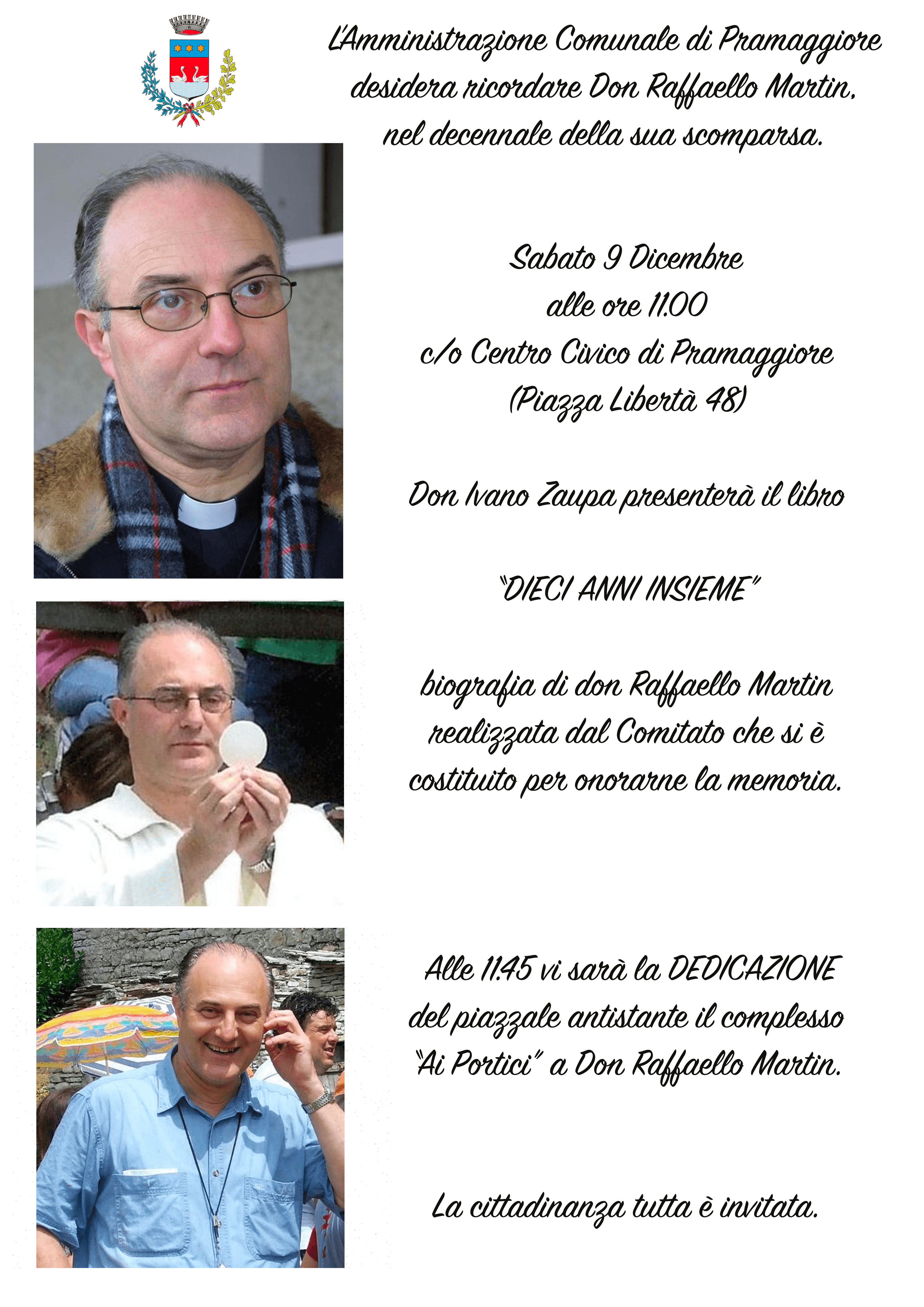 "Dieci anni insieme"
