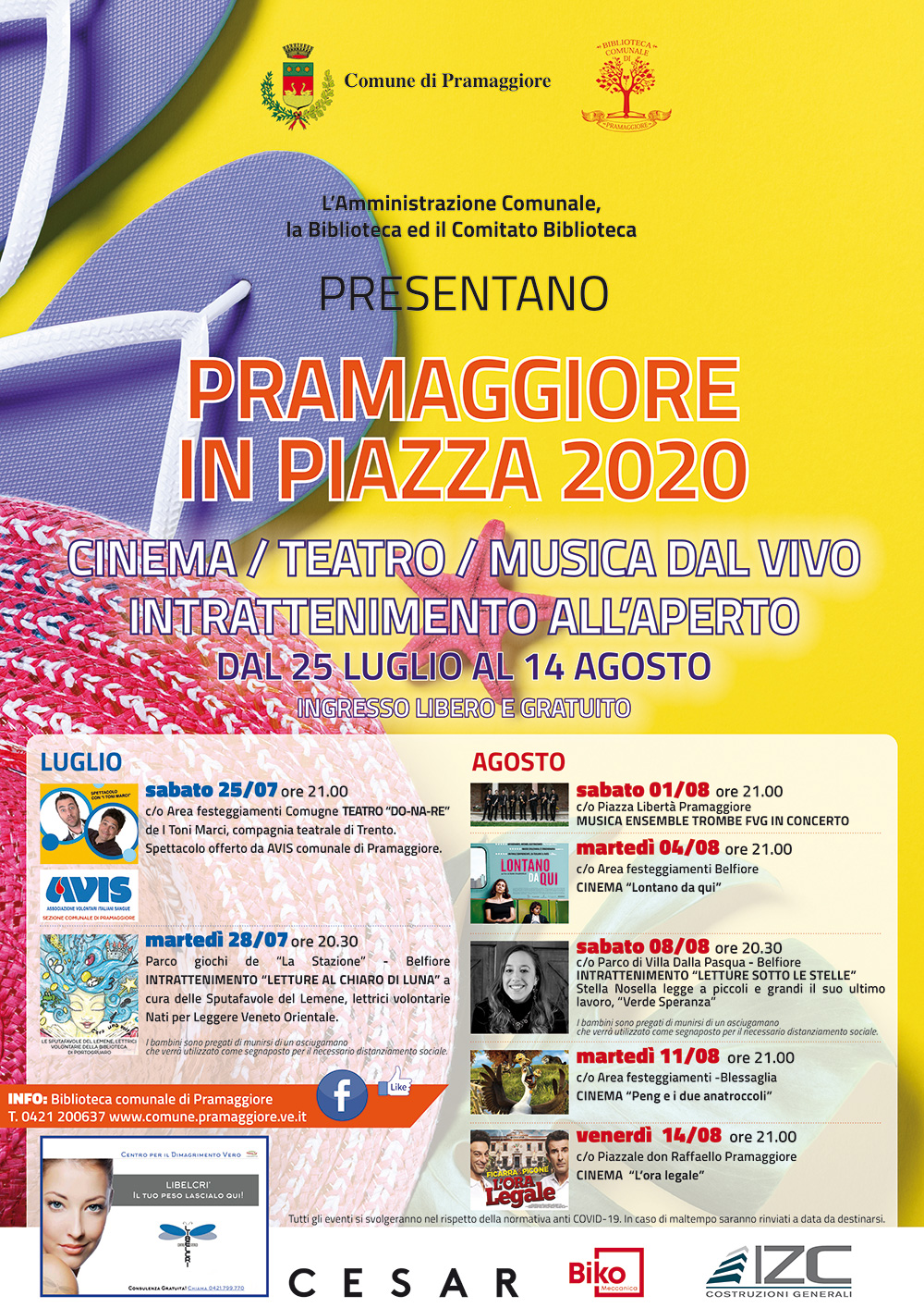 Pramaggiore in piazza 2020
