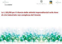 Aree di crisi industriale non complessa: agevolazioni della Regione Veneto 
